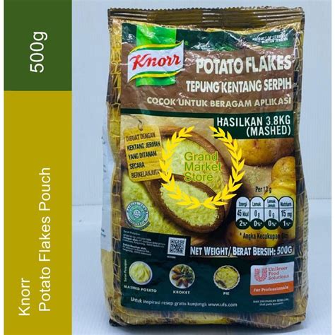 Jual Knorr Potato Flakes Pouch G Tepung Kentang Serpih Gram N