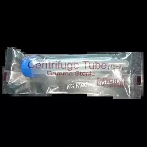 Centrifuge Test Tube Ml Sterile Individually Packed Ml