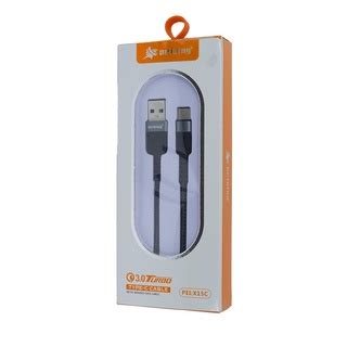 Cabo De Dados E Carga Usb C Tipo C Nylon Reforcado Turbo Shopee