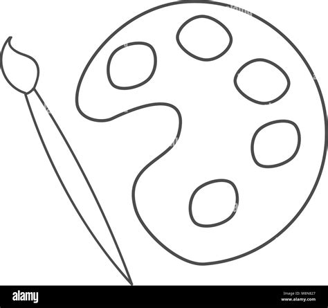 How To Draw A Paint Pallet Teachfuture6