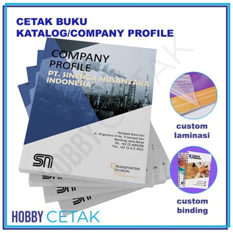 Jual Promo Cetak Buku Majalah Katalog Company Profile Ukuran A Jilid