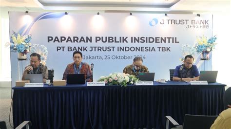 Gelar Paparan Publik Insidentil J Trust Bank Dalam Kondisi Fundamental
