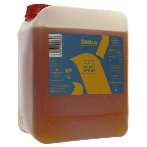 Organic Agave Syrup L Suma Healthy Supplies