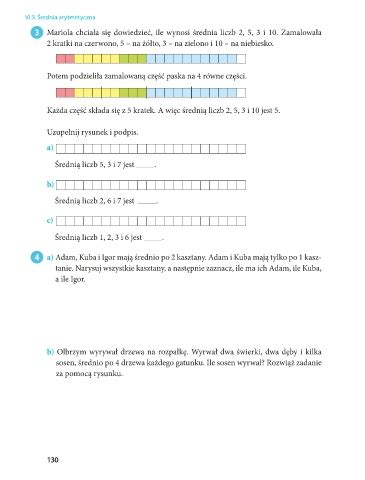 Page 2 Matematyka z kluczem klasa 5 semestr 2 Średnia arytmetyczna