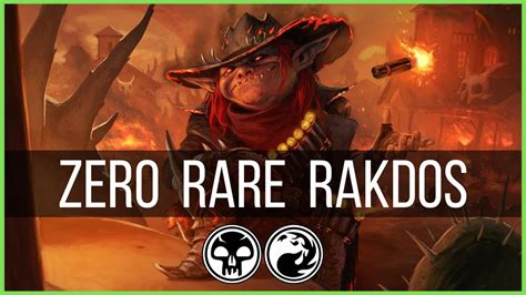 Zero Rare Rakdos Outlaws Budget Standard Artisan Deck Mtga Youtube