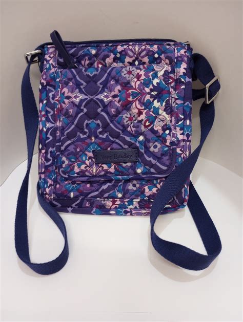 Vera Bradley Iconic Rfid Mini Hipster Regal Rosette