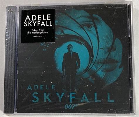 James Bond 007 Soundtrack Cd Single Skyfall Adele Still Sealed Nfuk