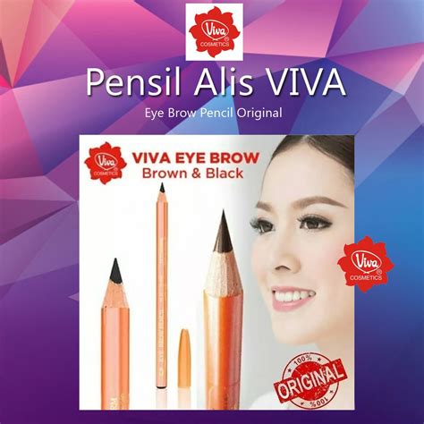 Jual Pensil Alis Viva Original Eye Brow Pencil Legendaris Shopee