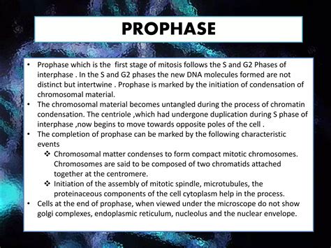 Mitosis With An Animated Explanation Of The Concept Ppt