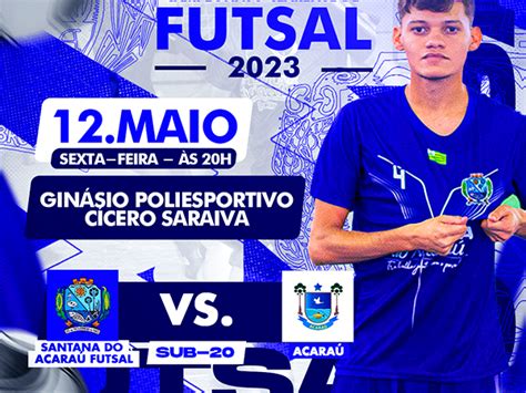 Sele O De Futsal Sub De Santana Do Acara Disputar Mais Um Jogo Do