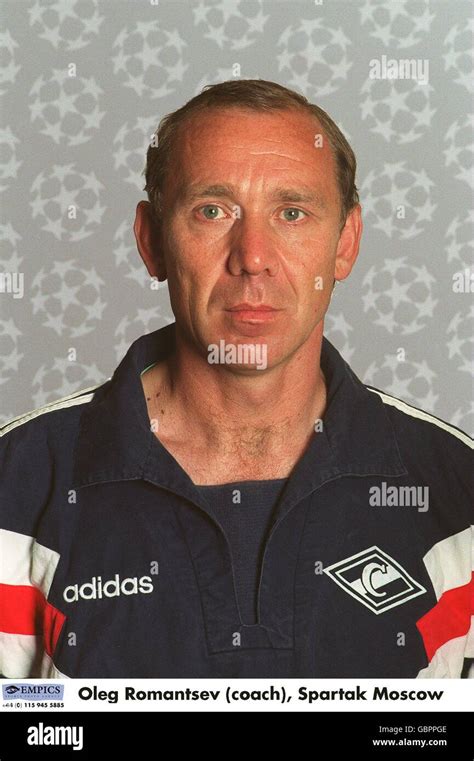 Uefa Champions League 199596 Oleg Romantsev Coach Spartak