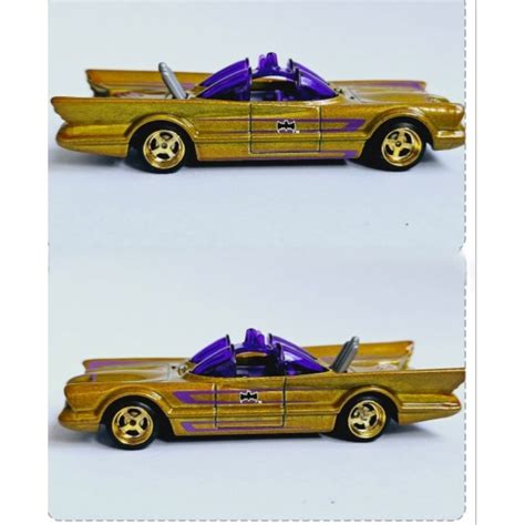 Hot Wheels Batman TV Series Batmobile Custom Shopee Brasil