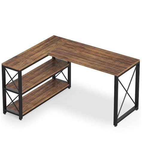 Tribesigns Way To Origin Halseey 528 In Reversible L Shaped Desk