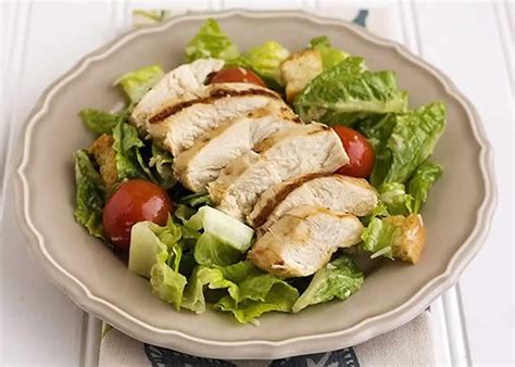 Salade Caesar Au Poulet Recette WW 7 Smartpoint