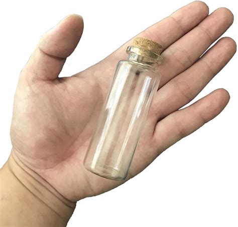 Amazon TAI DIAN 30x80x17mm 40ml Glass Bottles With Cork 12pcs Lot