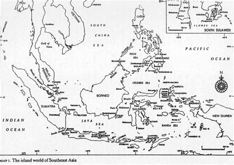 1 Map of the islands of Southeast Asia [1, 2] | Download Scientific Diagram