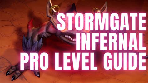 Stormgate Infernal Vs Infernal Guide For Secluded Grove Pro