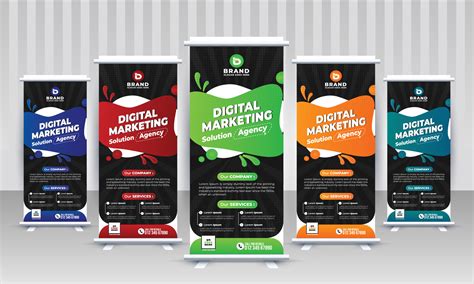 Modern Creative Corporate Digital Marketing Agency Business Standee X