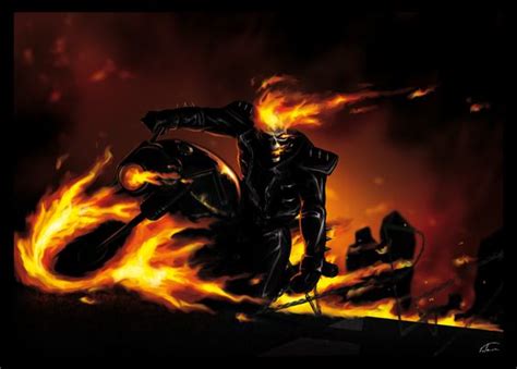 On Deviantart Ghost Rider