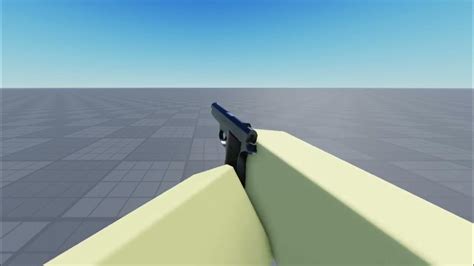 Pistol Fps Reload Roblox Moon Animator Youtube