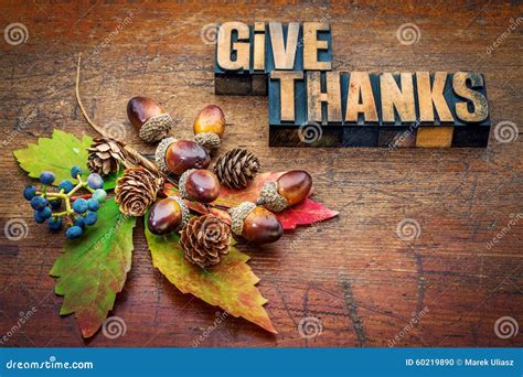 Give Thanks - Thanksgiving Concept Stock Photo - Image of thanking ...