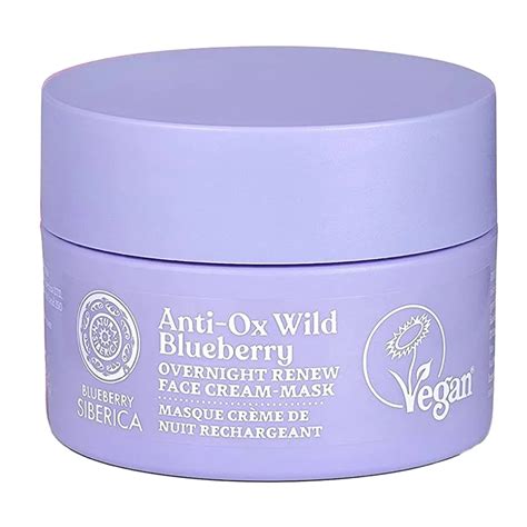 Natura Siberica Anti OX Wild Blueberry Overnight Renewing Face Cream