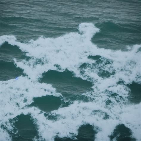 A Pale Sea Goddess Forming From The Spray And Mist Of Stable