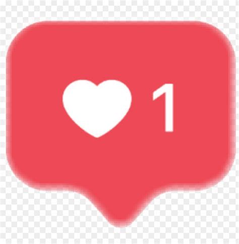 Like Heart Shape Bubble 1like Onelike Notification Like Instagram