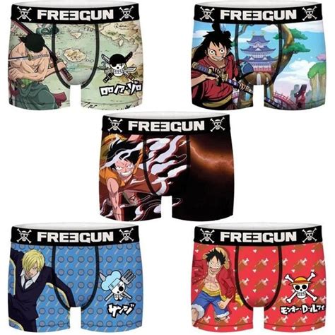 Freegun Lot De Boxers Homme One Piece Multicouleur Cdiscount Pr T