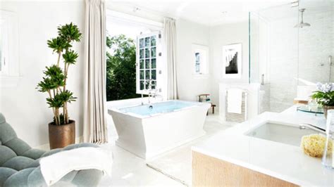 20 Refreshing Bathroom Interiors With Plants | Home Design Lover