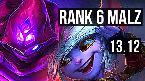 Malzahar Vs Tristana Mid Rank Malz Winrate Kr