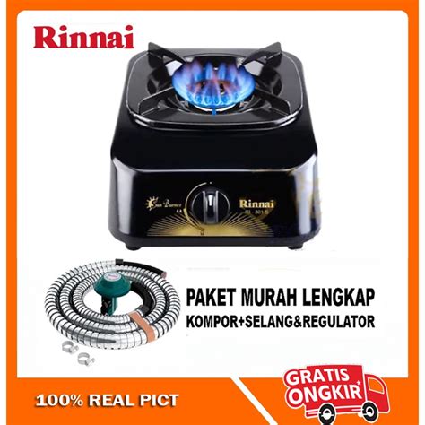 Jual Kompor Gas 1 Tungku Rinnai RI 301S FREE Selang Paket Shopee