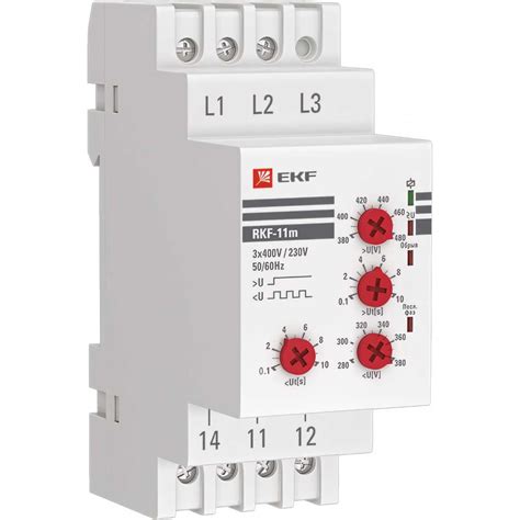 Реле контроля фаз EKF PROxima rkf-11m - выгодная цена, отзывы ...