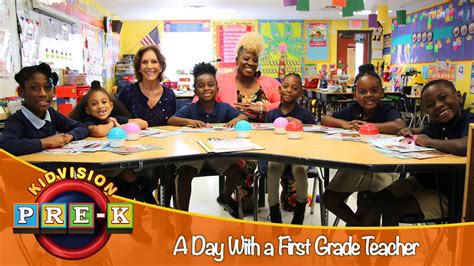 A Day With A First Grade Teacher Virtual Field Trip Kidvision Pre K