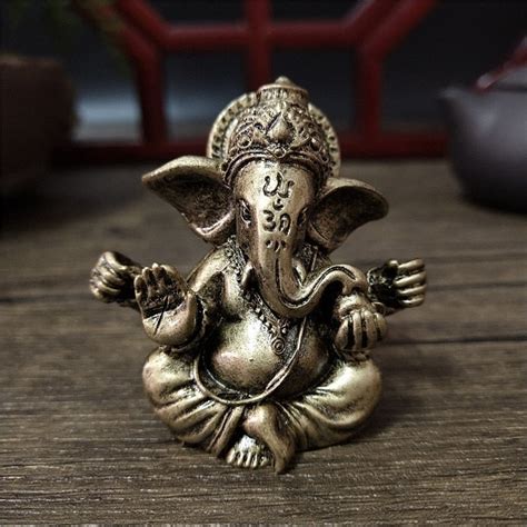 Mini Lord Ganesha Statue - Etsy