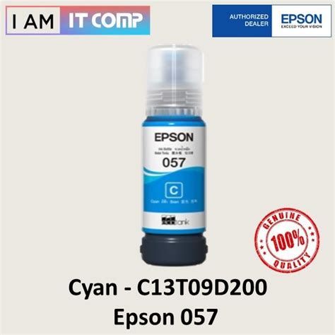 Epson T D Cyan Ink Refill Bottle Ml For L L C T D