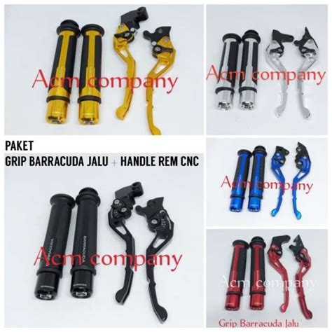 Promo Paket Yamaha Xsr 155 Handle Rem Cnc Grip Barracuda Jalu Xsr