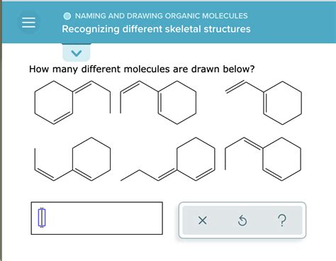 Solved Naming And Drawing Organic Molecules Recognizing Chegg