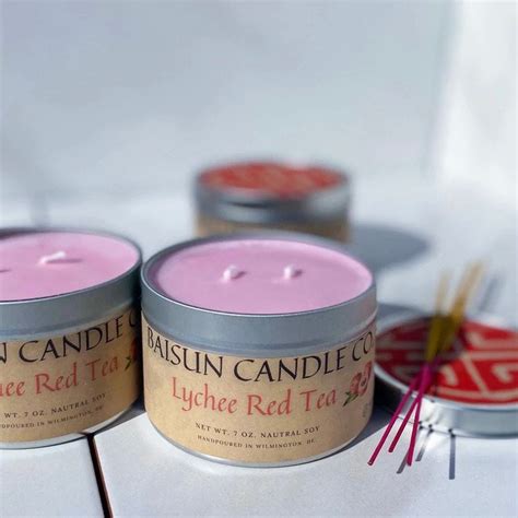 Lychee Red Tea Scented Candle Pearl River Mart