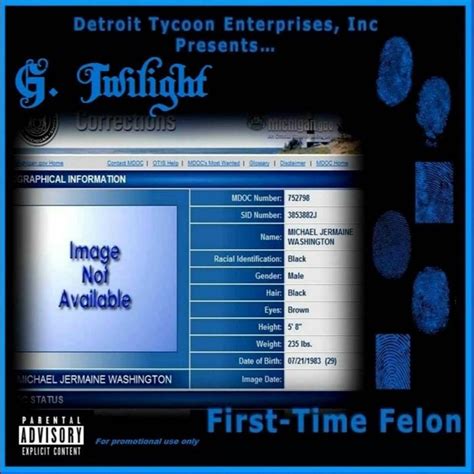 G Twilight First Time Felon Mixtape Lyrics And Tracklist Genius