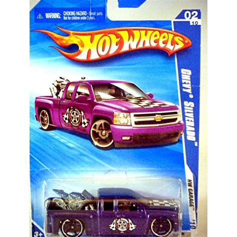 Hot Wheels Chevrolet Silverado Crew Cab Pickup Truck With Motorcycle Global Diecast Direct