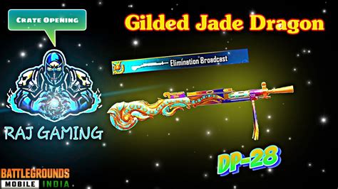 Gilded Jade Dragon Dp Crate Opening Max Out Dp Bgmi First