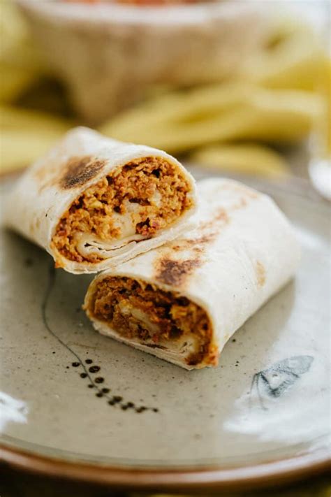 Egg And Chorizo Breakfast Burritos Muy Bueno