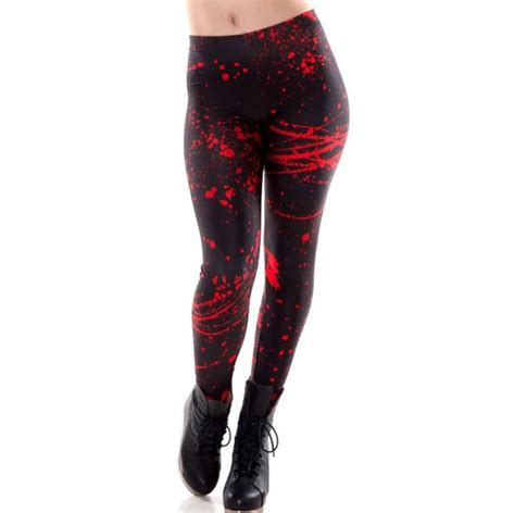 New High Stretch Women Leggings Slim Thin Digital Printing Skinny