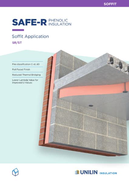 Safe R Sr St Soffit Insulation Unilin Insulation Uk Limited Nbs Source