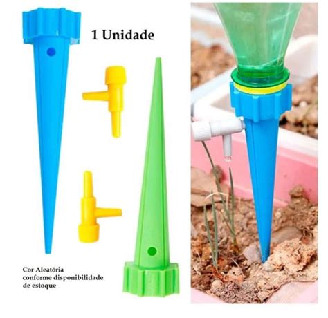 Kit 12 Irrigador Gotejador Regulável Vasos Plantas Jardim Coisaria