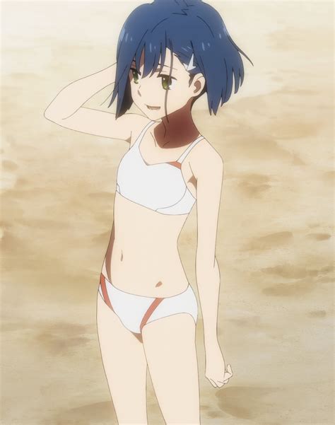 Beach Swimsuit Ichigo Darling In The Franxx Temas Anime Personajes