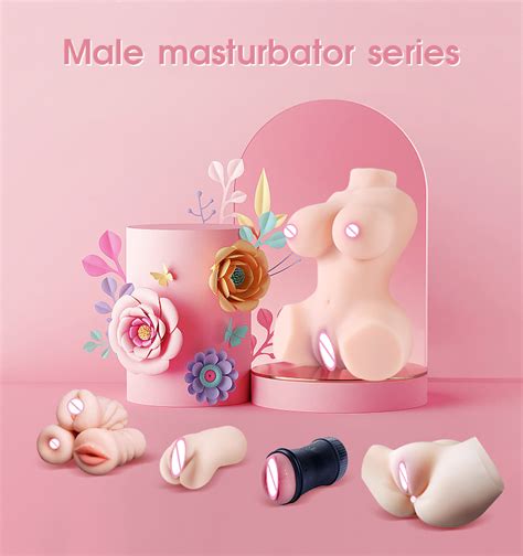 Male Masturbator Realistic Silicone Deep Sex Toys For Men Oral