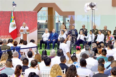 Acompa A Rutilio Escand N Al Presidente Amlo En La Inauguraci N Del