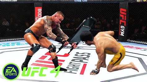 Ufc Bruce Lee Vs Randy Orton Ea Sports Ufc Epic Fight Youtube